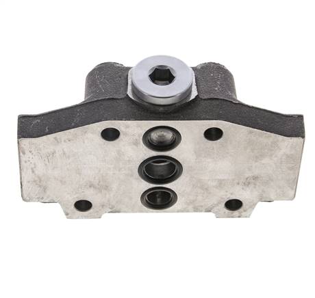 Section de sortie de distributeur hydraulique à levier manuel, orifice de réservoir G1/2