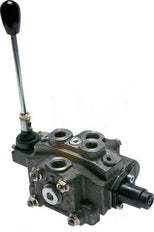 Section de distributeur hydraulique à levier manuel 3/3 voies simple effet 320bar