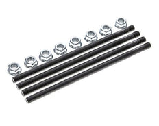 Jeu de tirants pour bloc de distributeurs à levier manuel hydrauliques, 2 sections