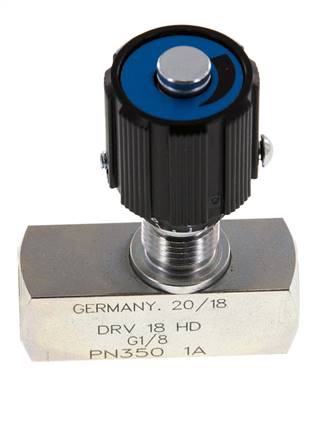 Limiteur de débit hydraulique avec clapet anti-retour G1/8'' 350bar max. 20l/min
