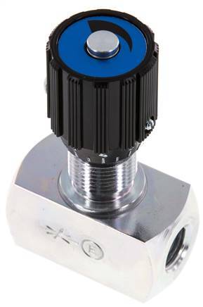 Limiteur de débit hydraulique G1/4'' 350bar max. 60l/min