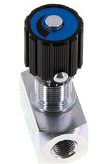 Limiteur de débit hydraulique G1/4'' 350bar max. 60l/min