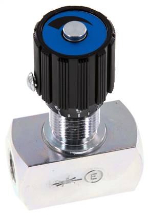 Limiteur de débit hydraulique G1/4'' 350bar max. 60l/min