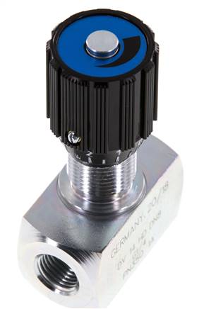 Limiteur de débit hydraulique G1/4'' 350bar max. 60l/min