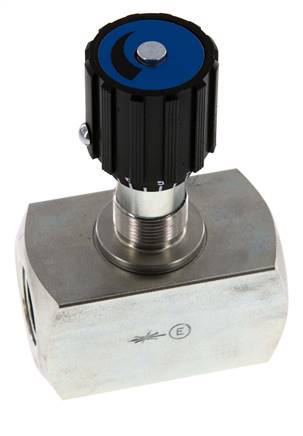 Limiteur de débit hydraulique G3/4'' 350bar max. 180l/min