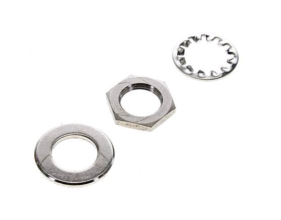 Kit de montage sur panneau G1/4 & G3/8 pour limiteur de débit hydraulique