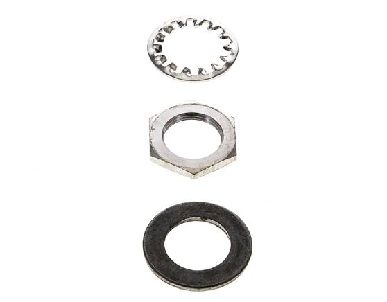 Kit de montage sur panneau G1/2 & G3/4 pour limiteur de débit hydraulique