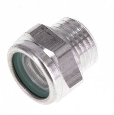 Voyant de niveau d'huile G1/4'' avec réflecteur 15bar