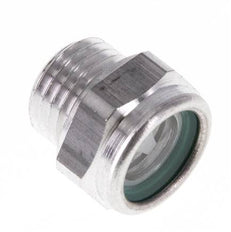 Voyant de niveau d'huile G1/4'' avec réflecteur 15bar