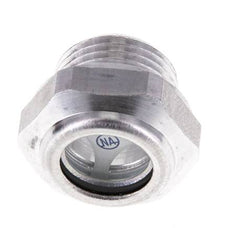 Voyant de niveau d'huile G3/8'' avec réflecteur 15bar