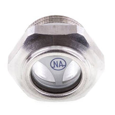 Voyant de niveau d'huile G1/2'' avec réflecteur 15bar
