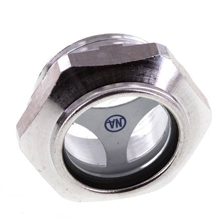 Voyant de niveau d'huile G3/4'' avec réflecteur 15bar