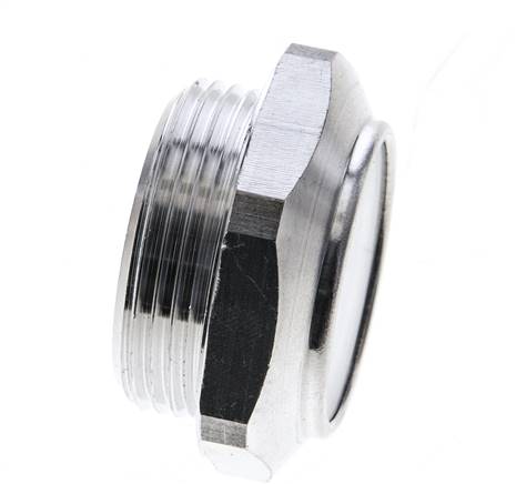 Voyant de niveau d'huile G1-1/4'' avec réflecteur 15bar