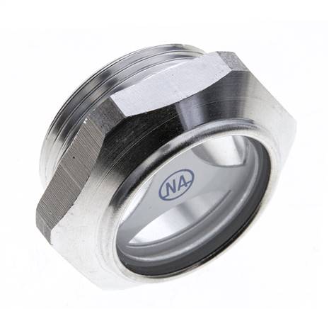 Voyant de niveau d'huile G1-1/4'' avec réflecteur 15bar