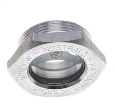 Voyant de niveau d'huile G1-1/2'' avec réflecteur 30bar