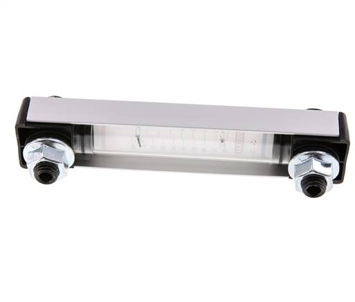 Indicateur de niveau d'huile entraxe 127mm avec thermomètre - Hydac
