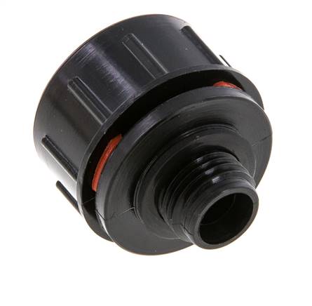 Bouchon de remplissage et de purge d'air en plastique M16x1,5 avec filtre à air