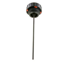 Bouchon de remplissage et de purge d'air en plastique G3/4'' avec filtre à air et jauge