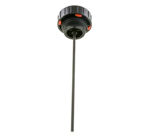 Bouchon de remplissage et de purge d'air en plastique G1/2'' avec jauge