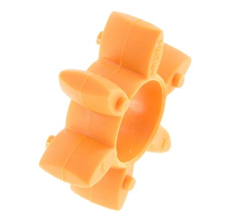 Couronne dentée pour accouplement à crabots ROTEX taille 19 92 Shore A orange - KTR