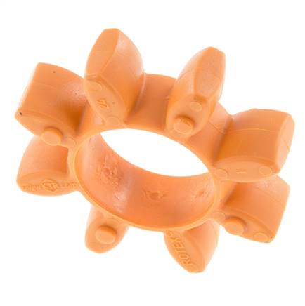 Couronne dentée pour accouplement à crabots ROTEX taille 24 92 Shore A orange - KTR