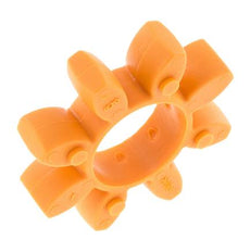 Couronne dentée pour accouplement à crabots ROTEX taille 28 92 Shore A orange - KTR