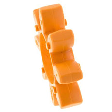 Couronne dentée pour accouplement à crabots ROTEX taille 42 92 Shore A orange - KTR