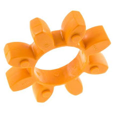 Couronne dentée pour accouplement à crabots ROTEX taille 48 92 Shore A orange - KTR