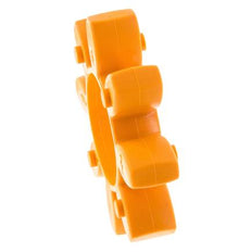 Couronne dentée pour accouplement à crabots ROTEX taille 48 92 Shore A orange - KTR