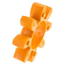 Couronne dentée pour accouplement à crabots ROTEX taille 48 92 Shore A orange - KTR