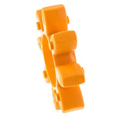 Couronne dentée pour accouplement à crabots ROTEX taille 48 92 Shore A orange - KTR