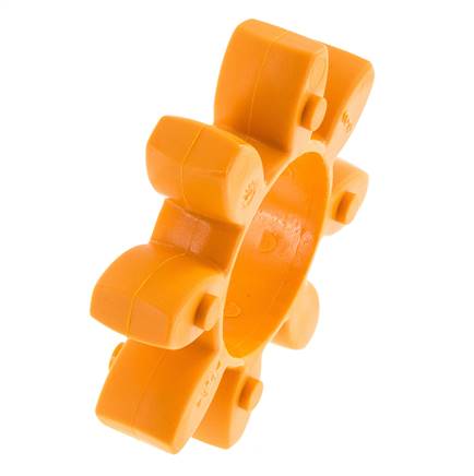 Couronne dentée pour accouplement à crabots ROTEX taille 48 92 Shore A orange - KTR