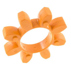 Couronne dentée pour accouplement à crabots ROTEX taille 55 92 Shore A orange - KTR