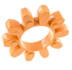 Couronne dentée pour accouplement à crabots ROTEX taille 75 92 Shore A orange - KTR