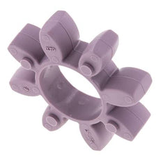 Couronne dentée pour accouplement à crabots ROTEX taille 28 98 Shore A violette - KTR
