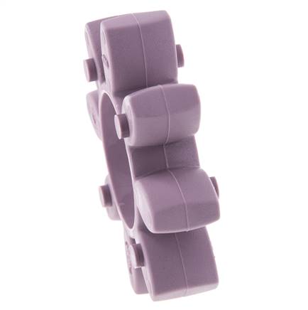 Couronne dentée pour accouplement à crabots ROTEX taille 28 98 Shore A violette - KTR