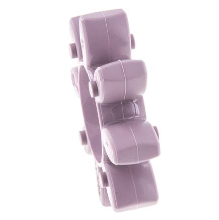 Couronne dentée pour accouplement à crabots ROTEX taille 38 98 Shore A violette - KTR