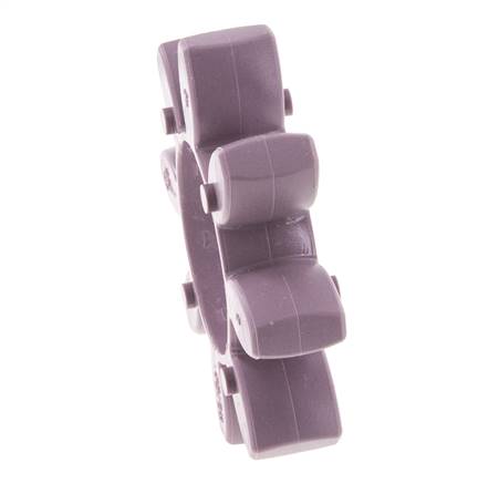 Couronne dentée pour accouplement à crabots ROTEX taille 42 98 Shore A violette - KTR