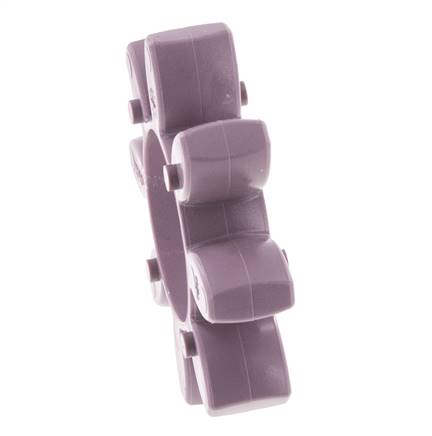 Couronne dentée pour accouplement à crabots ROTEX taille 42 98 Shore A violette - KTR