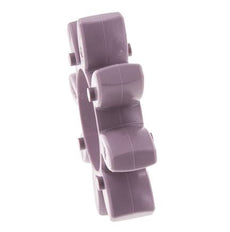 Couronne dentée pour accouplement à crabots ROTEX taille 42 98 Shore A violette - KTR