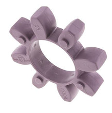 Couronne dentée pour accouplement à crabots ROTEX taille 65 98 Shore A violette - KTR