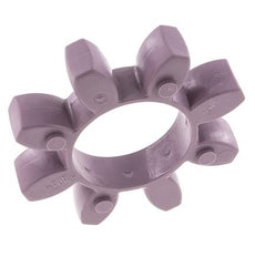 Couronne dentée pour accouplement à crabots ROTEX taille 65 98 Shore A violette - KTR