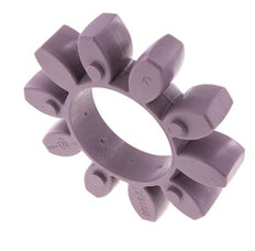 Couronne dentée pour accouplement à crabots ROTEX taille 75 98 Shore A violette - KTR