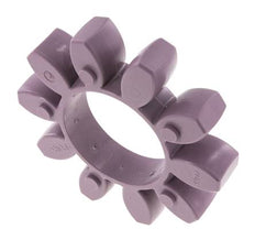 Couronne dentée pour accouplement à crabots ROTEX taille 75 98 Shore A violette - KTR