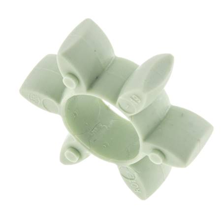 Couronne dentée pour accouplement à crabots ROTEX taille 19 64 Shore D verte - KTR