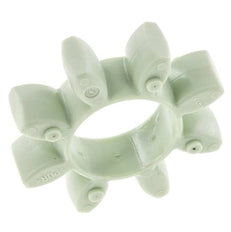 Couronne dentée pour accouplement à crabots ROTEX taille 24 64 Shore D verte - KTR