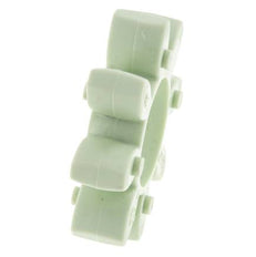 Couronne dentée pour accouplement à crabots ROTEX taille 28 64 Shore D verte - KTR