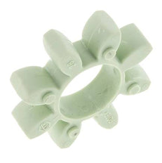 Couronne dentée pour accouplement à crabots ROTEX taille 28 64 Shore D verte - KTR