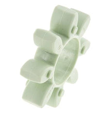 Couronne dentée pour accouplement à crabots ROTEX taille 38 64 Shore D verte - KTR