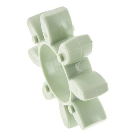Couronne dentée pour accouplement à crabots ROTEX taille 42 64 Shore D verte - KTR